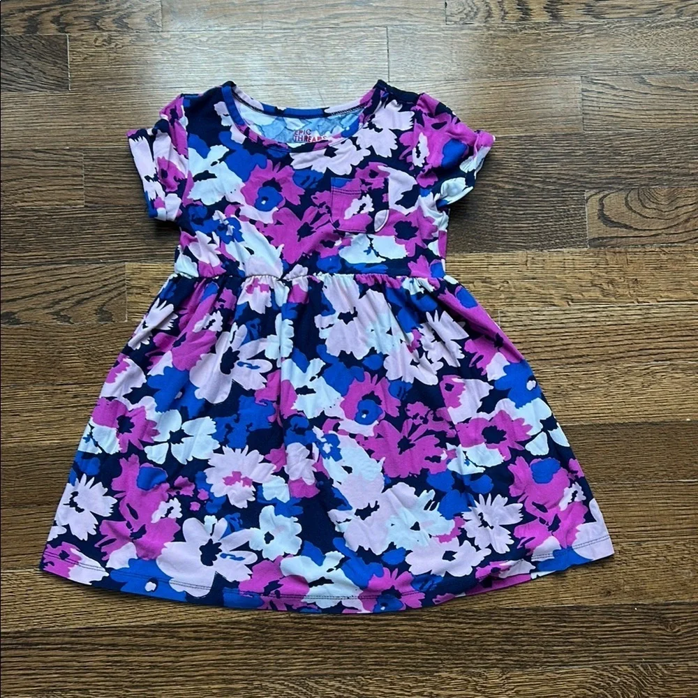 Epic Threads Purple and Pink aSundress